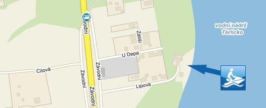 vodní skútry - Těrlická přehrada